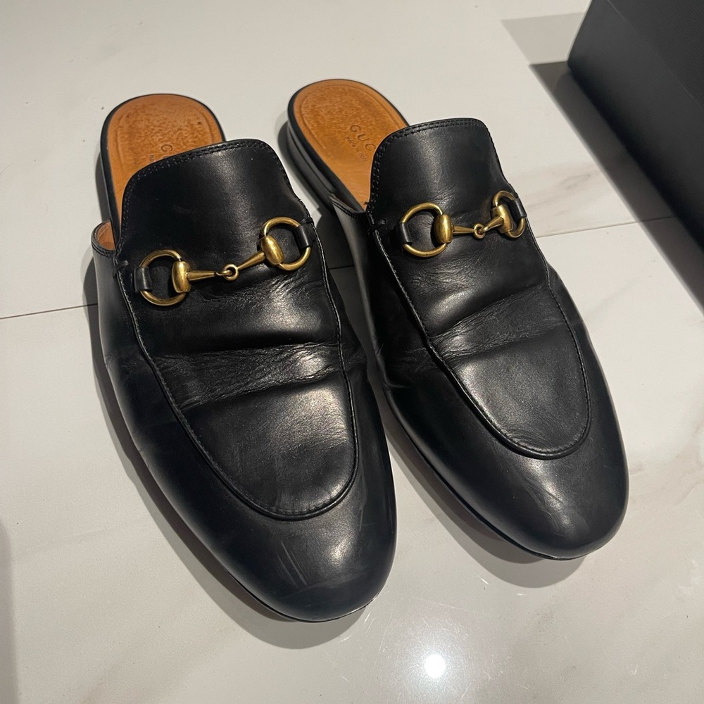 COPY - Princetown Leather Slipper Womens